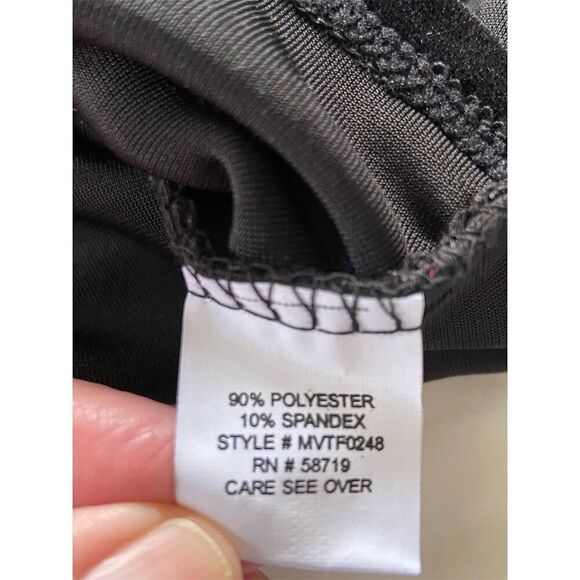 Notations Black Velvet With Red Paisley Top Whimsygoth Dark Romantic Witchy - Picture 3 of 13